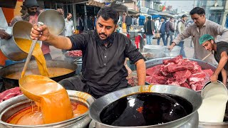 Huge Meat Street Food Pakistan | MEAT HEAVEN IN PAKISTAN | Top 3 Pakistani Street Food Videos