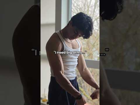 From "where are your arms?" to "bro, what'syour arm day split?" #gymtransformation #fitness
