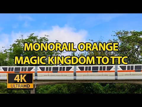 Monorail Orange: Magic Kindgom to TTC