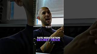 Tate on how to negotiate when buying a car  #negotiation #tatespeech #freedom