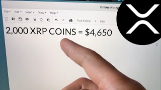 WHAT 2,000 XRP COINS WILL BE WORTH IN 2025 (Crazy Rich!)