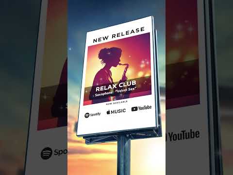 Saxophone Relaxing Music, 🎷✨ Helping you relax and enjoy the moment.