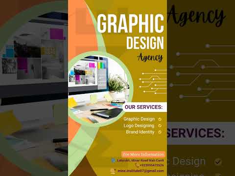 We offering Graphic Designing at our institute ✨ Learn creative skills & design your future with us.
