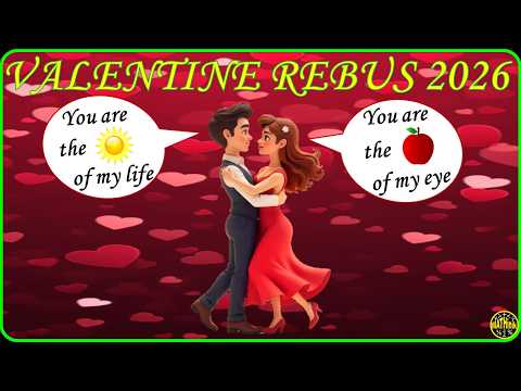 Valentine Rebus 2026. Gamitin ang karanasan sa pag-ibig para masagutan yan.