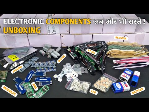 ओर भी सस्ते हो गए | Cheapest Electronics Components Unboxing | Online Electronic Components Store
