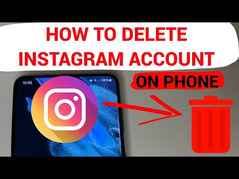 How to delete Instagram account in  2024