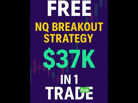 Free NQ Strategy Makes $37,000 in ONE Trade! #trading #algotrading #tradingbot