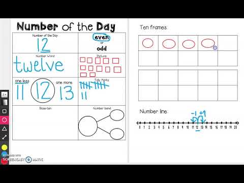 Number 12 Number of the Day