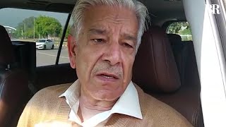 Khawaja Asif speaks to media regarding appointment of next COAS
