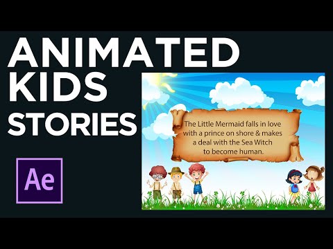 Animated kids story - After Effects tutorial