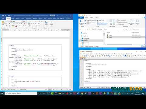 HTML -font- Tag