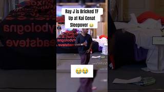 Ray J is Bricked up At Kai Cenat Sleepover Mafiathon #rayj #kaicenat #kai #ray #shortsvideo