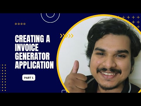 Invoice Generator Application | Python | Pintu Bhattacharya | Part 1