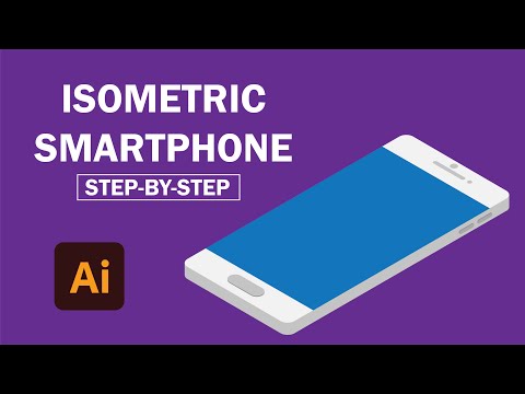 Isometric 3D Smartphone | Adobe Illustrator Tutorial