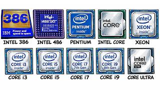 Every Intel CPU Chip Explained in 18 Minutes