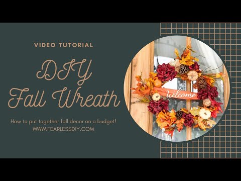 DIY Fall Wreath
