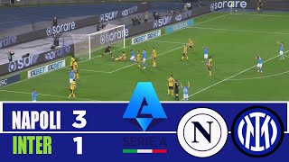 NAPOLI vs INTER 3-1 | 2025 Serie A | Match Highlights