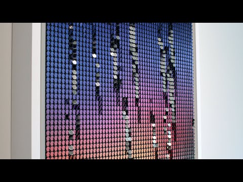 Purple Sunset (Digital Kinetic Art)