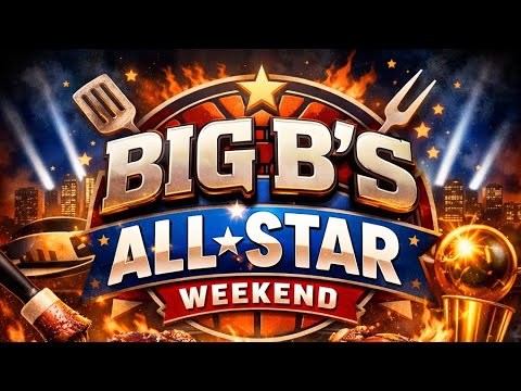2026 All Star Game at the Intuit Dome and the grill is hot at Big B's All Star Weekend Cookout 