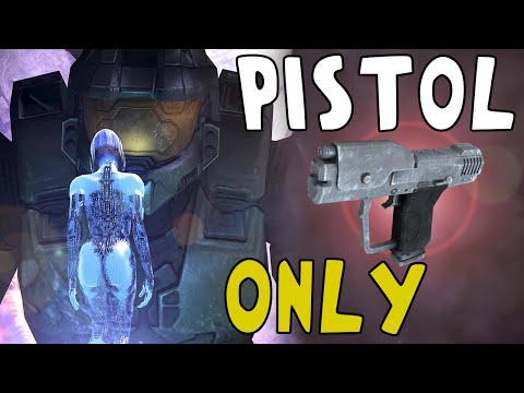 Can You Beat HALO 3 with only a Pistol?