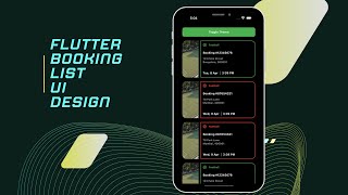 ⚽️ Booking History Screen UI in Flutter | Toggle Dark Mode 🌗 | Clean & Responsive Design!