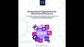 Custom ERP solutions  #bpo #outsourcing