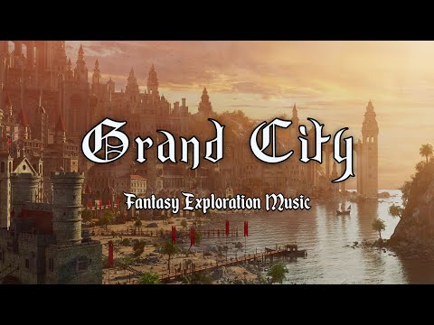 City of Crowns | Fantasy City Music for D&D/TTRPG | 1 Hour