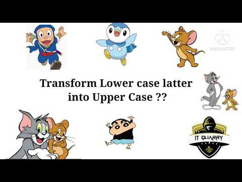 Convert Lower case later into Upper Case Later Using string.h header file      Subscribe-IT QUARRY