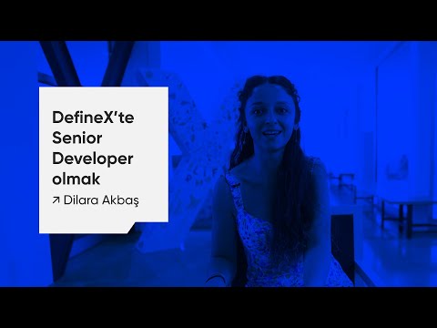 DefineX'te Senior Developer Olmak | Dilara Akbaş | #TeamDefineX'i Tanı! #yazılımmühendisliği