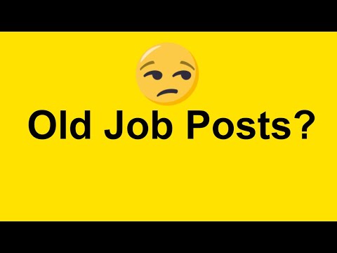 Should You Apply to Old Job Postings?