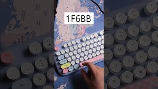 What Does Unicode 1F6BB Represent? It’s the Toilet! 🚻 #unicode #emoji #shorts #msword #keyboard
