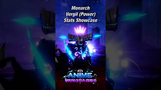 Monarch Vergil (Power) Stats Showcase | Roblox | Anime Vanguards #roblox #showcase #animevanguards