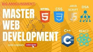 MASTER WEB DEVELOPMENT AND DSA | FREE COURSE @Code_Crackers1