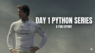 Learn Python From Scratch | Day 1: Embark on Your Coding Journey