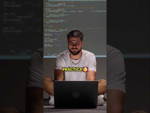 La práctica en programación 👨🏻‍💻 #softwaredeveloper #programador #programacionweb #webdeveloper