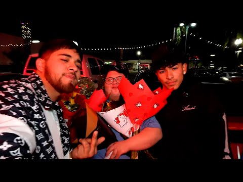 Gemelo Gifts Flowers To Theo!!