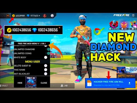 FREE FIRE NEW MOD MENU || FREE FIRE NEW UNLIMITED DIAMOND HACK || MOD MENU APK 2025