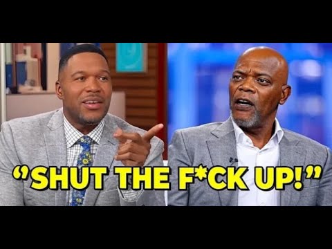Samuel L. Jackson Walks Out of Good Morning America After Heated Clash with Michael Straha #samuel