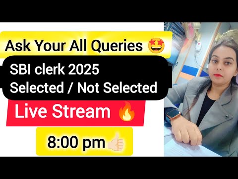Kashish Views is live, SBI Clerk Result 2025, What's Next For Selected one / Non Selected one