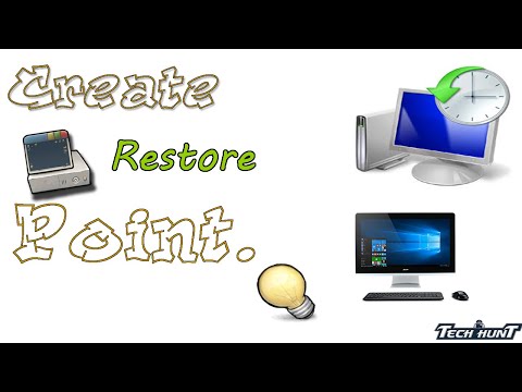 How to Manually Create a System Restore - Point Windows 7