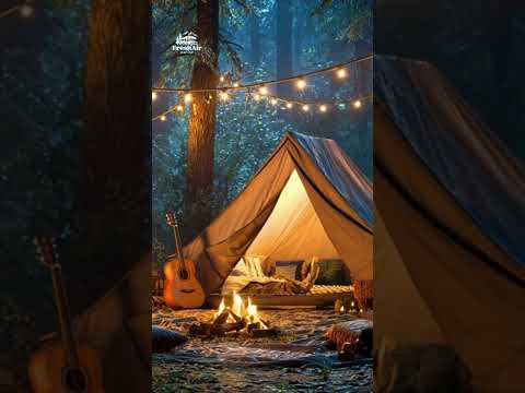 Peaceful Acoustic Folk 🌿 Tent Nights & Nature
