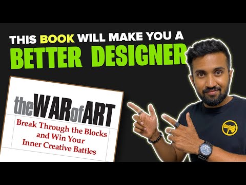 I overcame my PROCRASTINATION to become a PRO Designer with this Book!