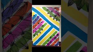 Easy flower doodle ideas #satisfying #creative #art #acrylicpainting #painting  #dosubscribeformore