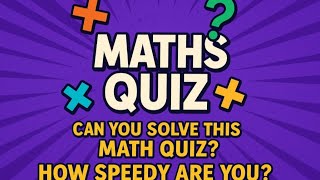 Only 1% in 100 can solve this Live Mathematics quiz 😱#livestream #mathchallange