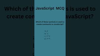 JavaScript MCQ 15