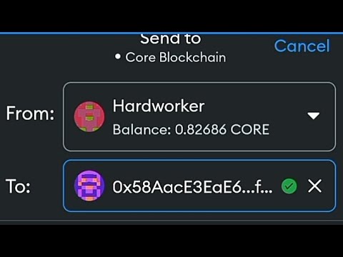 Kurungika Core/ to send Core / Envoyer Core , bikorwa gute ?