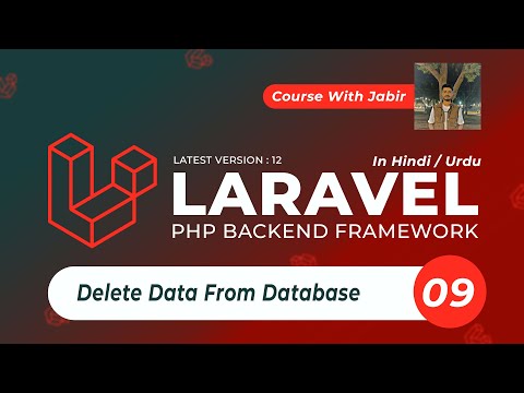 Delete Data From Database With Modal & Controller - Laravel Course in Hindi / Urdu | Laravel 12