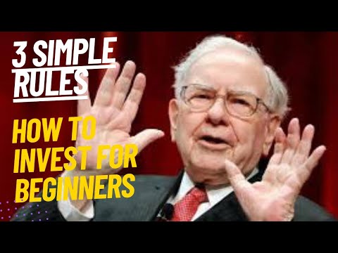 How To Invest For Beginners: 3 Simple Rules by Warren Buffett