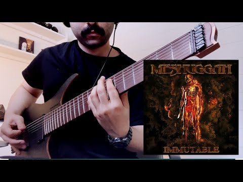 Meshuggah -  Light The Shortening Fuse ( Guitar cover ) - One Take