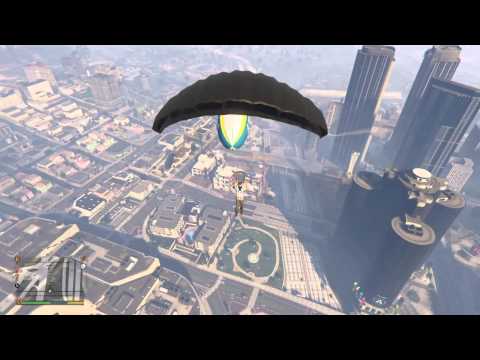 Grand Theft Auto V Mid-air hijacking